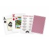  Copag plastikowe karty Texas Holdem Czerwone